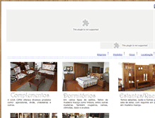 Tablet Screenshot of lojacimo.com.br